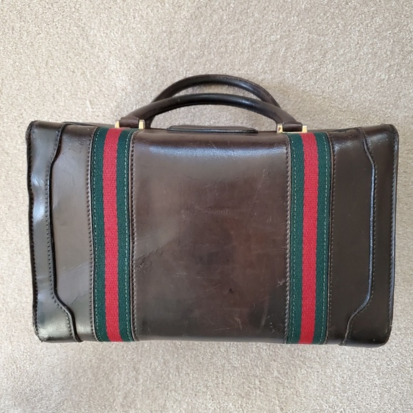 Fair Condition Vintage Gucci Train Case Vanity - Picture 3 of 8